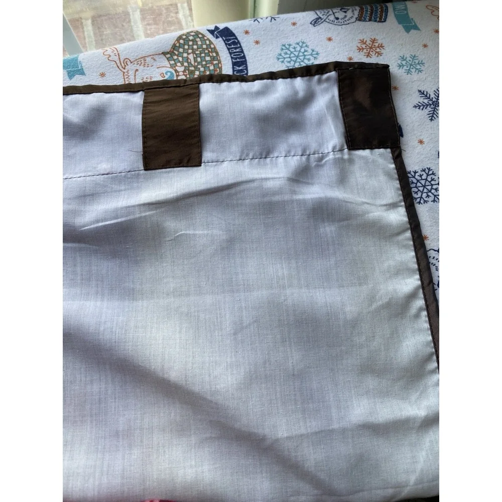 Pier 1 Imports Window Curtain 2 Panels Brown 54-94